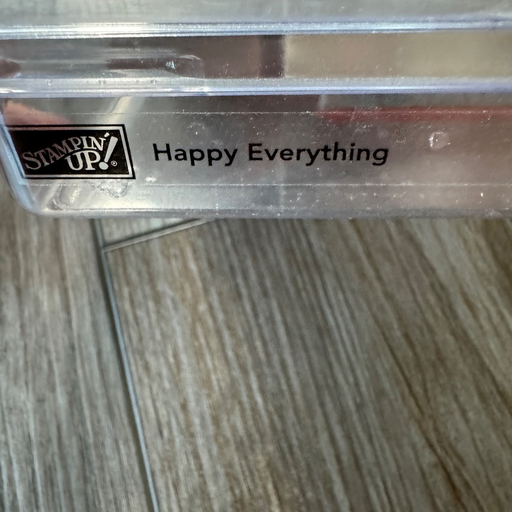 Stampin' Up! Happy Everything 8pc Stamp Set - Picture 3 of 3